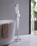 Смеситель для ванны Abber Wasserfall AF8615 Хром латунь на пол