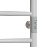 Электрический полотенцесушитель Mixline Vega 80х50 556354 с полкой цвет Белый матовый
