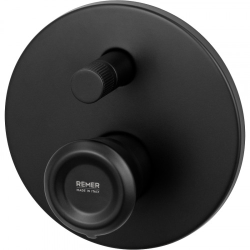 Смеситель для душа Remer Element ET09HNO Черный матовый латунь встраиваемый