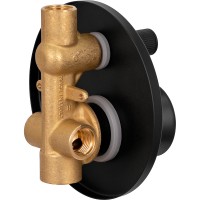 Смеситель для душа Remer Element ET09HNO Черный матовый латунь встраиваемый