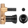 Смеситель для душа Remer Element ET09HNO Черный матовый латунь встраиваемый