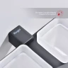 Стакан для зубных щеток Raglo R301.08.06 двойной Черный матовый