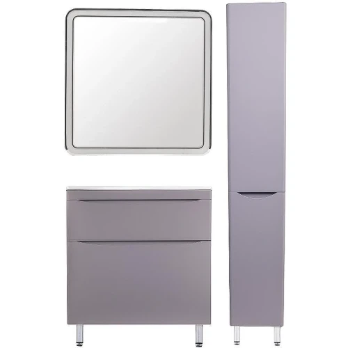 Тумба под раковину Creto Oro 80 24-ST80-GR цвет Серый люкс