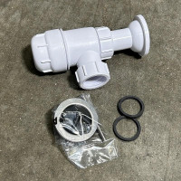 Сифон для раковины McAlpine MRW2 цвет Белый