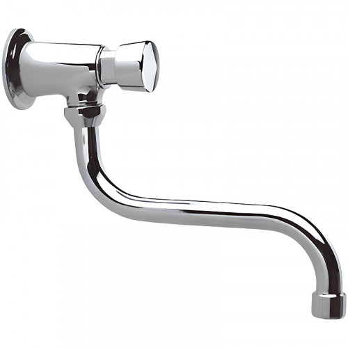 Кран для одного типа воды Remer Tempor TE53 Хром латунь на стену