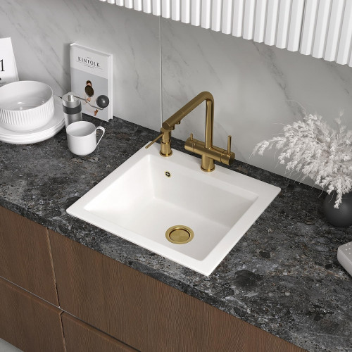 Кухонная мойка Reflexion Mini 50 RX1150WH цвет Белый