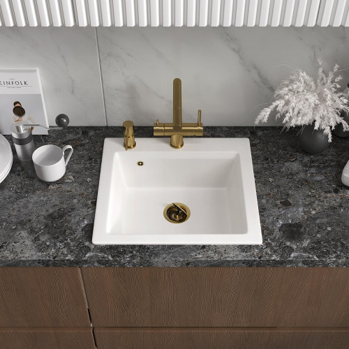 Кухонная мойка Reflexion Mini 50 RX1150WH цвет Белый