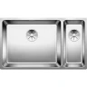 Кухонная мойка Blanco Andano 500/180-U 522991 Нержавеющая сталь с зеркальной полировкой нержавеющая сталь встраиваемый