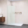 Душевая перегородка RGW Walk In WA-010 140 351001014-21 профиль цвет Хром стекло матовое-сатинат