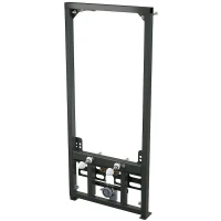 Инсталляция Alcaplast A105/1120 для биде Черная нержавеющая сталь