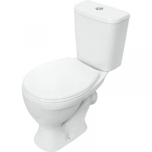 Унитаз-компакт Sanita Формат Эконом WC.CC/Format/1-P/WHT.G/S1 с бачком и сиденьем