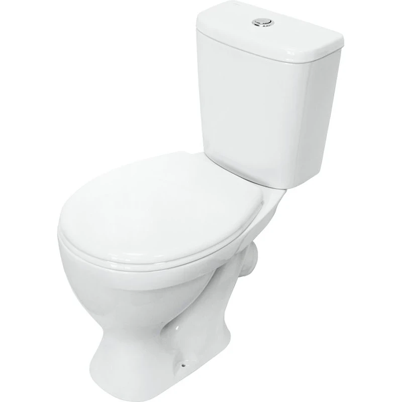 Унитаз-компакт Sanita Формат Эконом WC.CC/Format/1-P/WHT.G/S1 с бачком и сиденьем