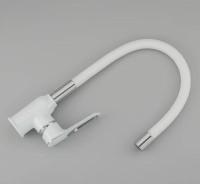 Смеситель для кухни Frap H49 F4049 Белый Хром латунь