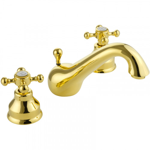 Смеситель для раковины Migliore Lady 18854 Золото латунь