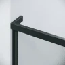 Душевой уголок Grossman Pragma 110х80 120.K33.03.1180.21.02 профиль Черный матовый стекло шиншилла