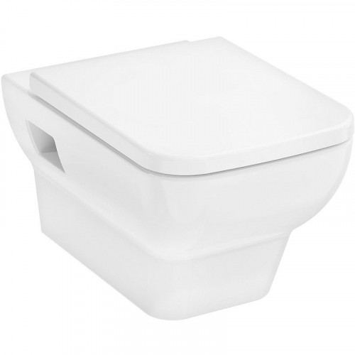 Унитаз Hansgrohe CreekTide Q HGSET001 подвесной с сиденьем Микролифт фарфор подвесной