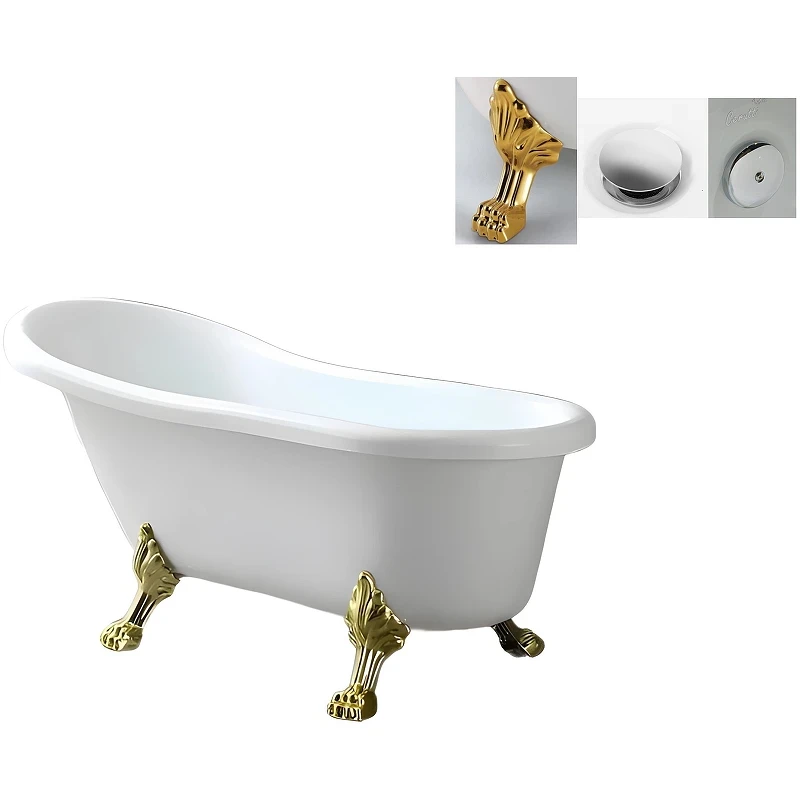 Акриловая ванна Ceruttispa Classic 150G 157x77 CT9667 без гидромассажа