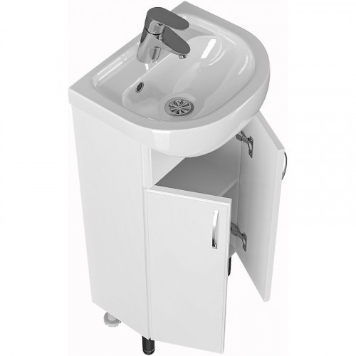 Тумба под раковину СанТа Сити 40 101203 Белый