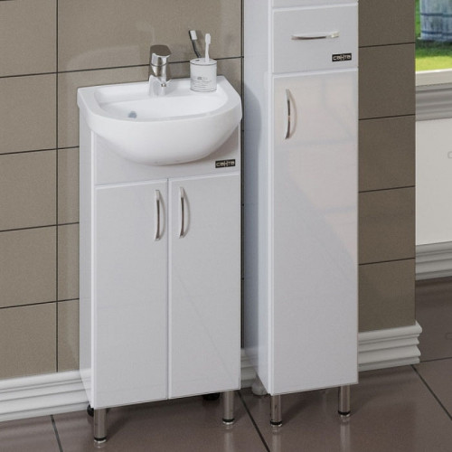 Тумба под раковину СанТа Сити 40 101203 Белый