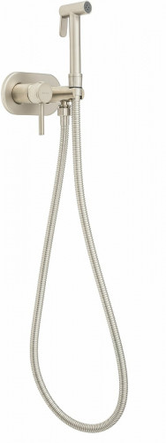 Гигиенический душ со смесителем Allen Brau Priority 5.31005-BN Никель брашированный латунь на стену