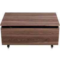 Тумба Cezares Slider 80 SLIDER-800-1C-PI-NA-P Орех дымчатый МДФ / ЛДСП