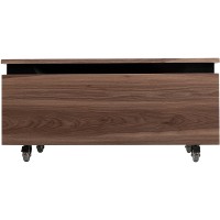 Тумба Cezares Slider 80 SLIDER-800-1C-PI-NA-P Орех дымчатый МДФ / ЛДСП