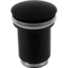 Донный клапан Remer 905CC114NO click-clack Черный матовый