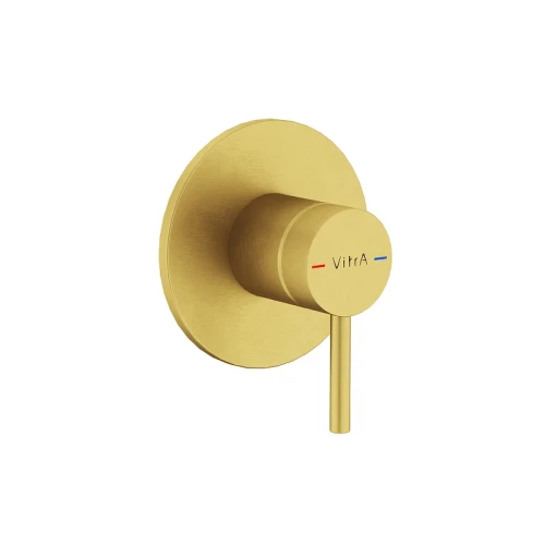 Смеситель для душа Vitra Minimax Round A4371025EXP цвет Брашированное золото