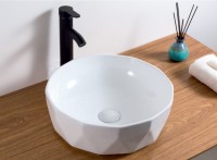 Раковина-чаша BelBagno 41 BB1409 Белая фаянс накладная
