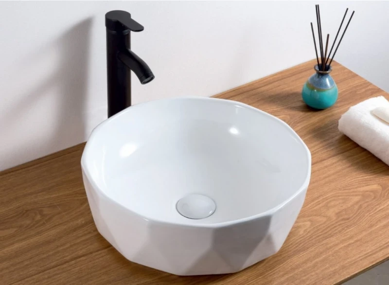 Раковина-чаша BelBagno 41 BB1409 Белая фаянс накладная