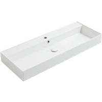 Раковина Simas 121 AG121 bi*1 Белая фаянс подвесная, накладная