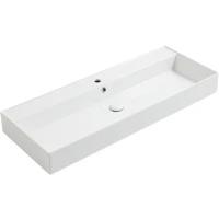 Раковина Simas 121 AG121 bi*1 Белая фаянс подвесная, накладная