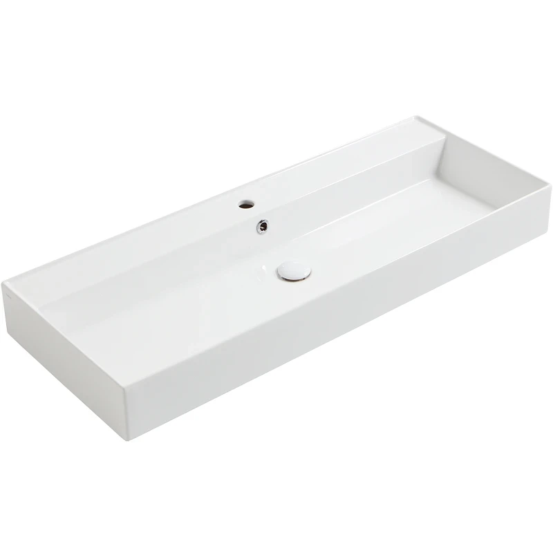 Раковина Simas 121 AG121 bi*1 Белая фаянс подвесная, накладная