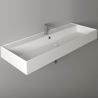 Раковина Simas 121 AG121 bi*1 Белая фаянс подвесная, накладная