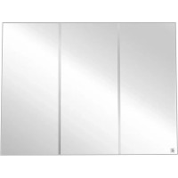 Зеркальный шкаф Style Line Альтаир 90 ЛС-000010059 Белый МДФ / ЛДСП, стекло