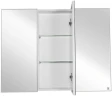 Зеркальный шкаф Style Line Альтаир 90 ЛС-000010059 Белый МДФ / ЛДСП, стекло