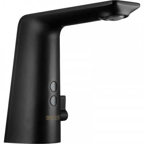Смеситель для раковины Swedbe Europe 6020B Черный матовый латунь