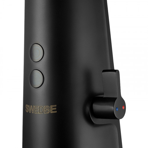 Смеситель для раковины Swedbe Europe 6020B Черный матовый латунь