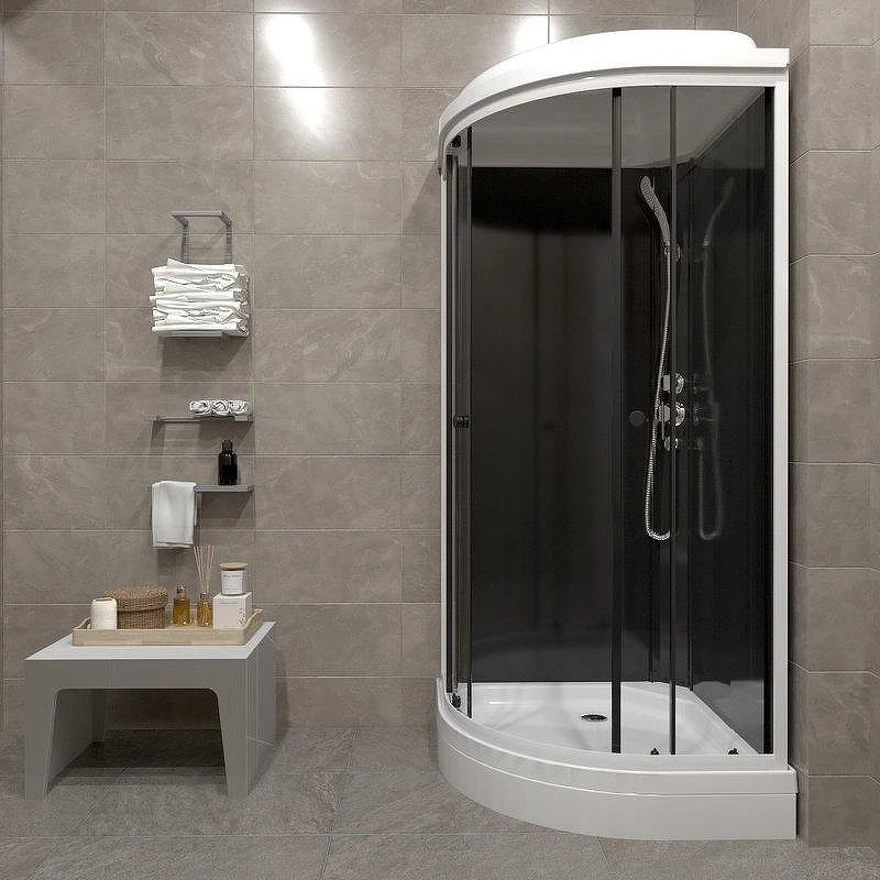 Душевая кабина ARAGUT Black 88х88 Щ0000066415 без гидромассажа