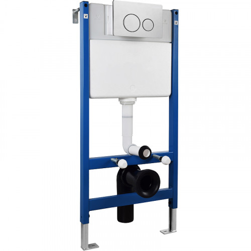 Инсталляция Timo TWC-01 для унитаза без клавиши смыва пластик