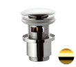 Донный клапан Remer 905CC2114DO click-clack цвет Золото глянцевое