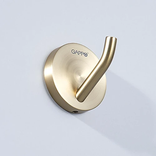 Крючок Gappo G30705-13 цвет Золотой сатин