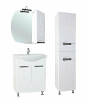 Шкаф пенал Bellezza Глория 40 R 4629505711011 Белый МДФ / ЛДСП