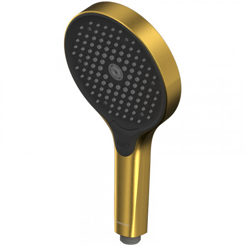 Душевая система Whitecross Y brushed gold YSET08TOPGLB с термостатом Брашированное золото латунь встраиваемый