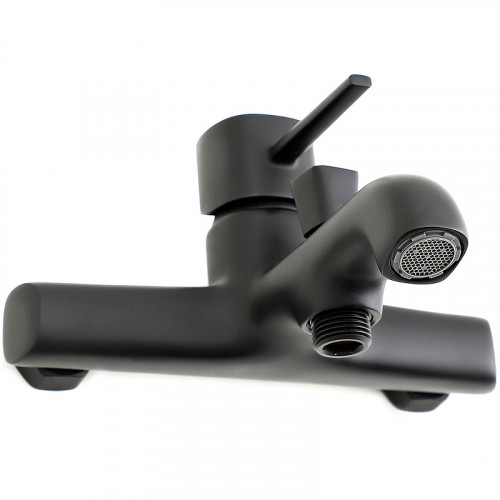 Смеситель для ванны Orange Karl M05-100b Черный на стену