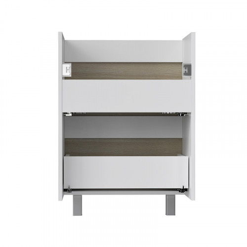 Тумба под раковину Vigo Cross 60 447 цвет Дуб давос натуральный Белый