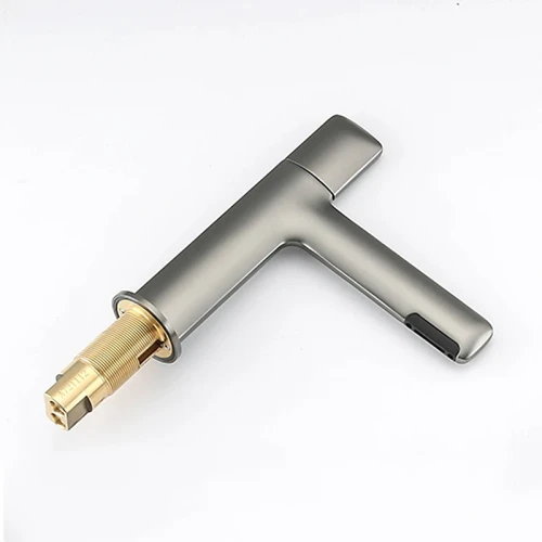 Смеситель для раковины Gappo G1052-89 цвет Оружейная сталь