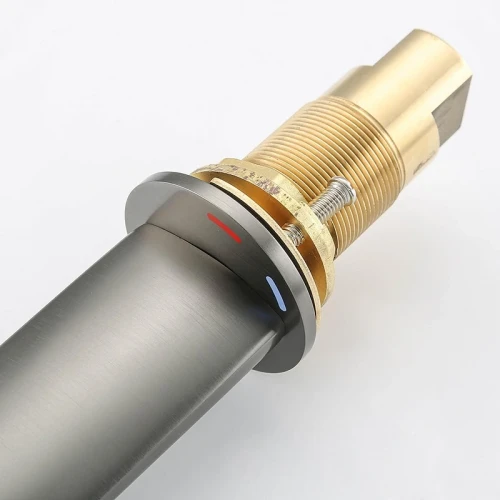 Смеситель для раковины Gappo G1052-89 цвет Оружейная сталь