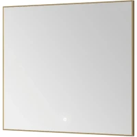 Зеркало Boheme Modern 80x70 543-080-G с подсветкой Золото с сенсорным выключателем и подогревом стекло