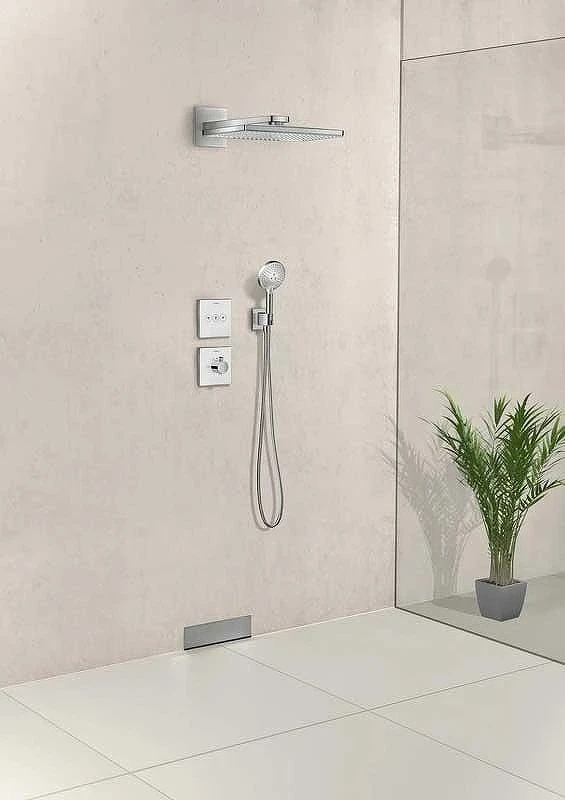 Переключатель потоков Hansgrohe ShowerSelect 15736400 Хром Белый